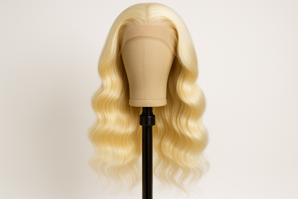 Oceans 613 Platinum Blonde Wig Product Shot